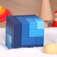 Laden Sie das Bild in den Galerie-Viewer, Kreatives DIY Holzwürfel Spielzeug