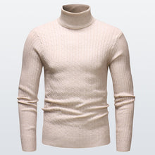 Laden Sie das Bild in den Galerie-Viewer, Gestrickter Rollkragenpullover für Herren