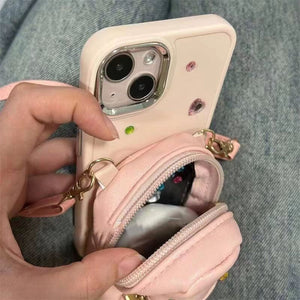 Handtasche-Telefonhülle mit Münzfach