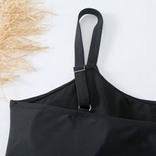 Laden Sie das Bild in den Galerie-Viewer, Einfarbiger Bikini mit Taschen