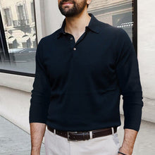 Laden Sie das Bild in den Galerie-Viewer, Einfarbiges Revers-Poloshirt