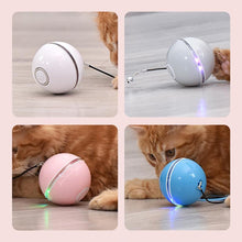 Laden Sie das Bild in den Galerie-Viewer, Freietaube Laser Katzenball mit Feder