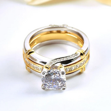 Laden Sie das Bild in den Galerie-Viewer, Kreative Kombination aus dreiteiligem Ring