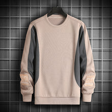 Laden Sie das Bild in den Galerie-Viewer, Lässiges Sport-Sweatshirt mit Rundhalsausschnitt für Herren