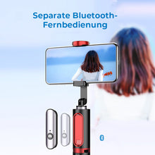 Laden Sie das Bild in den Galerie-Viewer, Einziehbarer Bluetooth-Fotoständer aus Aluminiumlegierung