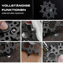 Laden Sie das Bild in den Galerie-Viewer, Schneeflocke Multifunktions Zappelspinner Schraubenschlüssel Werkzeug