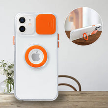 Laden Sie das Bild in den Galerie-Viewer, iPhone transparente Handyhülle mit Ring