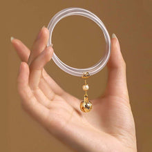Laden Sie das Bild in den Galerie-Viewer, Armband aus Glocke und Jade im antiken Stil