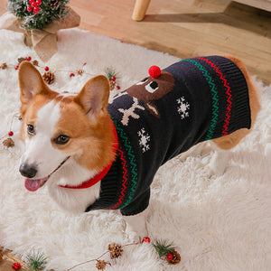 Warme Weihnachtskleidung für Haustiere