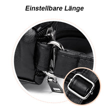 Laden Sie das Bild in den Galerie-Viewer, Tasche aus weichem Leder mit mehreren Reißverschlüssen