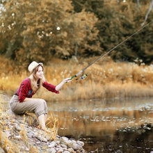 Laden Sie das Bild in den Galerie-Viewer, Tragbares Mini-Angelruten-Set in Fischform