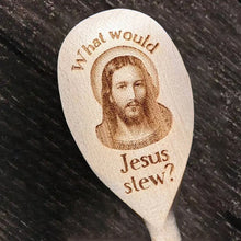 Laden Sie das Bild in den Galerie-Viewer, Interessanter Holzlöffel über Jesus