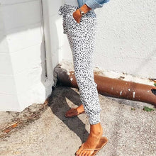 Laden Sie das Bild in den Galerie-Viewer, Lässige Damenhose mit Kordelzug und Taschen