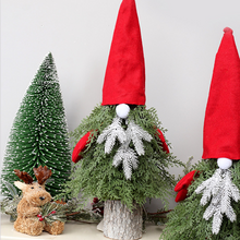 Laden Sie das Bild in den Galerie-Viewer, Kreativer und lustiger Mini-Weihnachtsmann &amp; Weihnachtsbaum