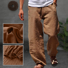 Laden Sie das Bild in den Galerie-Viewer, Atmungsaktive weiche Freizeithose für Herren mit elastischer Taille