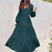 Laden Sie das Bild in den Galerie-Viewer, Damen Sommer Großes Rockkleid