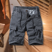 Laden Sie das Bild in den Galerie-Viewer, Lässige Shorts mit mehreren Taschen für Herren