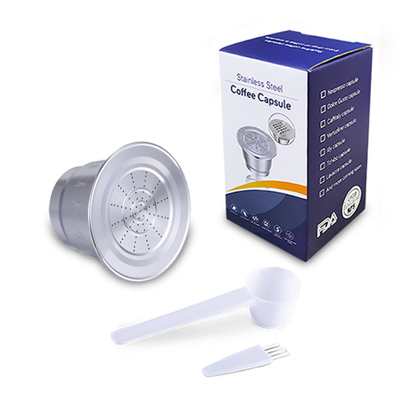 Wiederverwendbare Kaffeekapseln aus Edelstahl