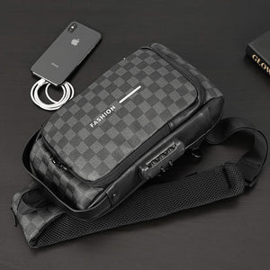 Trendige Brusttasche für Herren