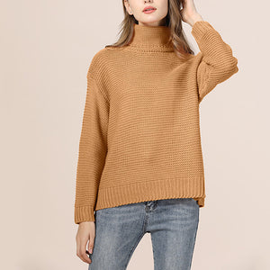 Pendler-Rollkragenpullover für Damen