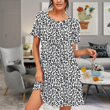 Laden Sie das Bild in den Galerie-Viewer, Langes modisches Kleid mit Digitaldruck