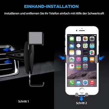 Laden Sie das Bild in den Galerie-Viewer, Schwerkraft Y-Typ Auto Handyhalterung.