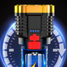 Laden Sie das Bild in den Galerie-Viewer, Fünfkernige helle Taschenlampe