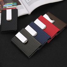 Laden Sie das Bild in den Galerie-Viewer, Kartenhalter Brieftasche aus Kohlefaser