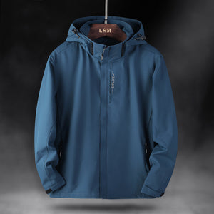 Regenjacke Mäntel mit Abnehmbare Kapuze