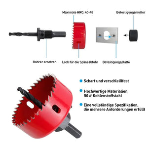 DIY Lochsäge Bohrer Set