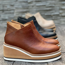 Laden Sie das Bild in den Galerie-Viewer, Herbst lässige Damen kurze Stiefel