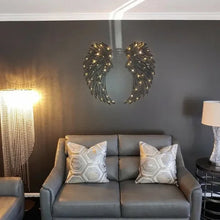 Laden Sie das Bild in den Galerie-Viewer, Eisen Engelsflügel Wandbehang