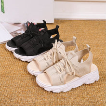 Laden Sie das Bild in den Galerie-Viewer, Atmungsaktive Mesh-Sandalen mit weicher Sohle