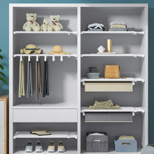 Laden Sie das Bild in den Galerie-Viewer, Erweiterbares Schrank-Spannregal-Lagerregal