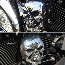 Laden Sie das Bild in den Galerie-Viewer, Motorrad Schädel Hupenabdeckung