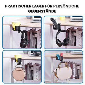 2-in-1 universeller Getränkehalter für den Schreibtisch