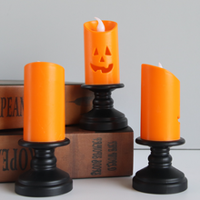 Laden Sie das Bild in den Galerie-Viewer, Halloween LED Kürbiskerzenlicht
