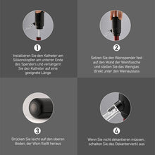 Laden Sie das Bild in den Galerie-Viewer, Wein Vakuumpumpenstopper