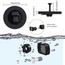 Laden Sie das Bild in den Galerie-Viewer, Solarbetriebene Mini-Brunnen-Wasserpumpe für den Außenbereich