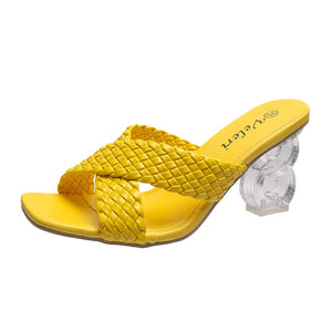 Damen Sommer Sandalen mit hohem Absatz