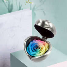Laden Sie das Bild in den Galerie-Viewer, Handgemachte Ewige Rosen in der Metallbox