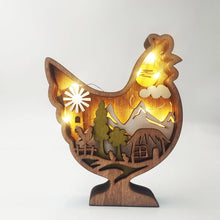 Laden Sie das Bild in den Galerie-Viewer, Ostern Tierische Dekoration aus Holz