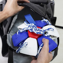 Laden Sie das Bild in den Galerie-Viewer, Bissfestes Hundespielzeug Frisbeefußball