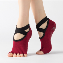 Laden Sie das Bild in den Galerie-Viewer, Damen Rutschfeste Yoga-Socken