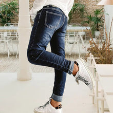 Laden Sie das Bild in den Galerie-Viewer, Gerade Geschnittene Damenjeans