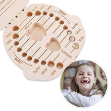 Laden Sie das Bild in den Galerie-Viewer, Milchzahnkästchen aus Holz für Babys
