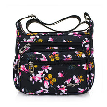 Laden Sie das Bild in den Galerie-Viewer, Lässige Leichte Blumen-Umhängetasche Aus Nylon