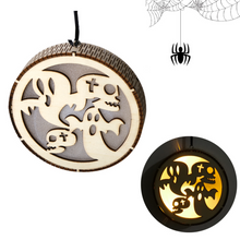 Laden Sie das Bild in den Galerie-Viewer, Halloween Holz LED Dekoration