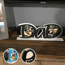 Laden Sie das Bild in den Galerie-Viewer, Vatertag - Bilderrahmen Aus Holz