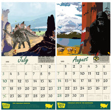 Laden Sie das Bild in den Galerie-Viewer, 2023 Monster-Thema Nationalpark Kalender